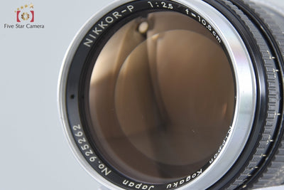 【Used】Nikon Nikkor-P 105mm f/2.5 S-mount