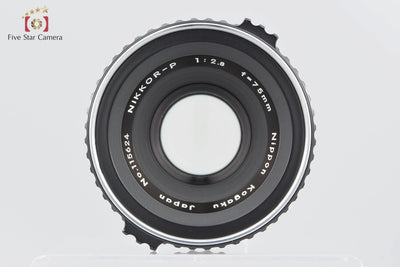 [Used] Nikon Nikkor-P 75mm f/2.8 for Zenza Bronica EC S2 S2A