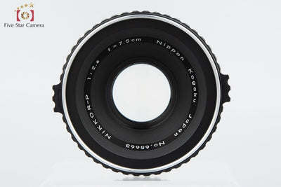 [Used] Nikon Nikkor-P 75mm f/2.8 for Zenza Bronica EC S2 S2A