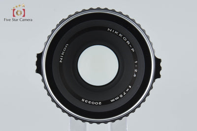 [Used] Nikon Nikkor-P 75mm f/2.8 for Zenza Bronica EC S2 S2A