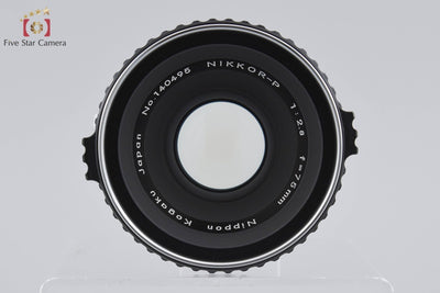 [Used] Nikon Nikkor-P 75mm f/2.8 for Zenza Bronica EC S2 S2A