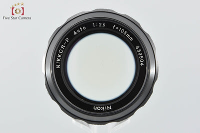 [Used] Nikon Nikkor-P Auto 105mm f/2.5