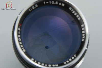 Used] Nikon NIKKOR-P.C 105mm f/2.5 L39 Leica Screw Mount with 105mm Viewfinder