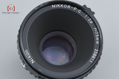 【中古】Nikon ニコン NIKKOR-P.C 75mm f/2.8 ゼンザブロニカ EC S2 S2A用
