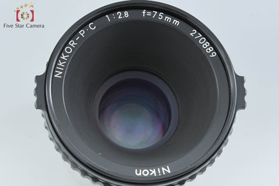 【中古】Nikon ニコン NIKKOR-P.C 75mm f/2.8 ゼンザブロニカ EC S2 S2A用