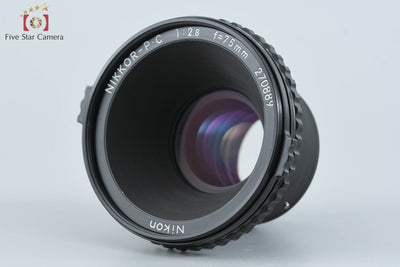 【中古】Nikon ニコン NIKKOR-P.C 75mm f/2.8 ゼンザブロニカ EC S2 S2A用