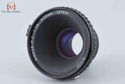 [Used] Nikon Nikkor-P.C 75mm f/2.8 for Zenza Bronica EC S2 S2A