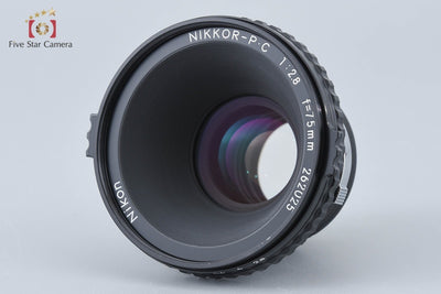 [Used] Nikon NIKKOR-P.C 75mm f/2.8 for Zenza Bronica EC S2 S2A