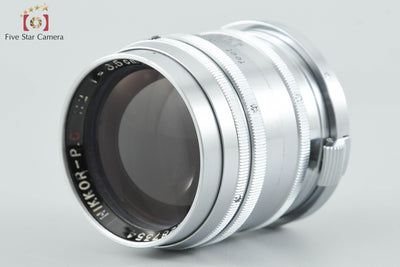 [Used] Nikon NIKKOR-P.C 85mm f/2 Silver Nikon S Mount