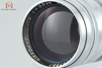 [Used] Nikon NIKKOR-P.C 85mm f/2 Silver Nikon S Mount
