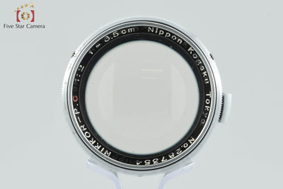 [Used] Nikon NIKKOR-P.C 85mm f/2 Silver Nikon S Mount