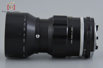 [Used] Nikon NIKKOR-P.C Auto 105mm f/2.5