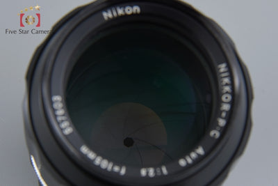 [Used] Nikon NIKKOR-P.C Auto 105mm f/2.5