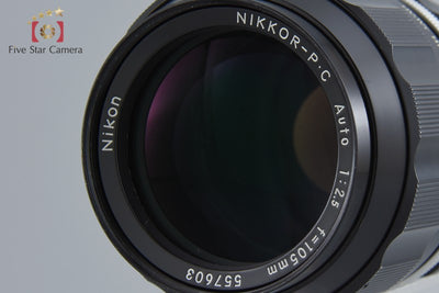 [Used] Nikon NIKKOR-P.C Auto 105mm f/2.5