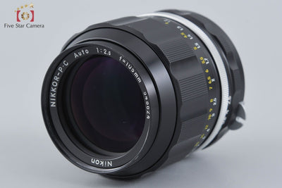 [Used] Nikon NIKKOR-P.C Auto 105mm f/2.5
