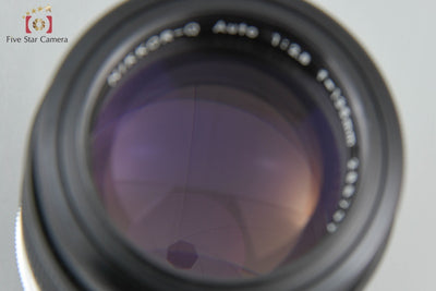 Used: Nikon Nikkor-Q Auto 135mm f/2.8 Ai Converted