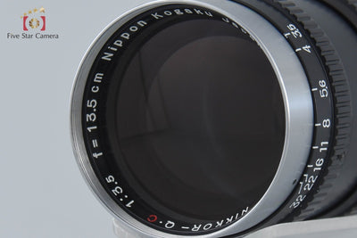 【中古】Nikon ニコン NIKKOR-Q.C 135mm f/3.5