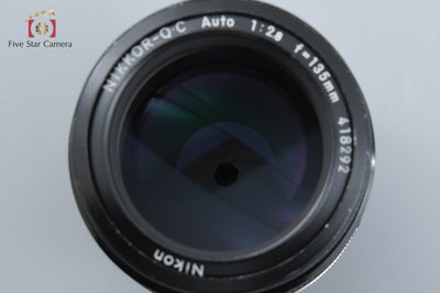 Used: Nikon NIKKOR-Q.C Auto 135mm f/2.8 Ai-modified