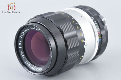 [Used] Nikon NIKKOR-Q.C Auto 135mm f/3.5 Overhauled September 2025