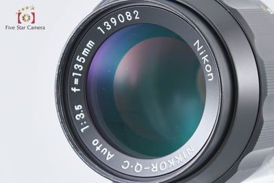 [Used] Nikon NIKKOR-Q.C Auto 135mm f/3.5 Overhauled September 2025