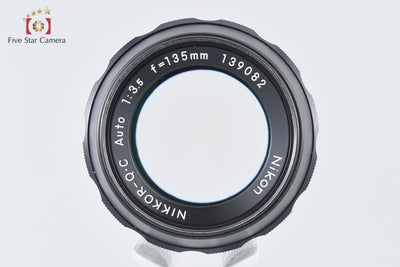 [Used] Nikon NIKKOR-Q.C Auto 135mm f/3.5 Overhauled September 2025