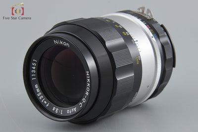 [Used] Nikon NIKKOR-Q.C Auto 135mm f/3.5 Ai Converted