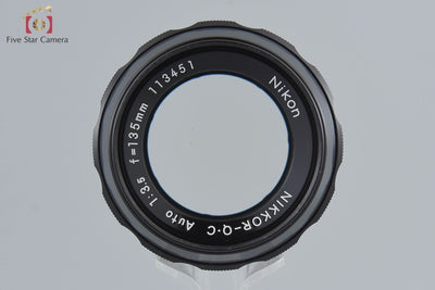 [Used] Nikon NIKKOR-Q.C Auto 135mm f/3.5 Ai Converted