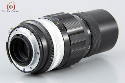 [Used] Nikon NIKKOR-Q.C AUTO 200mm f/4 Ai Converted