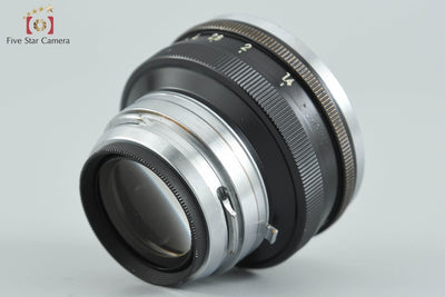 [Used] Nikon NIKKOR-S 50mm f/1.4 Black S-mount
