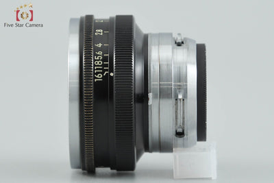 [Used] Nikon NIKKOR-S 50mm f/1.4 Black S-mount