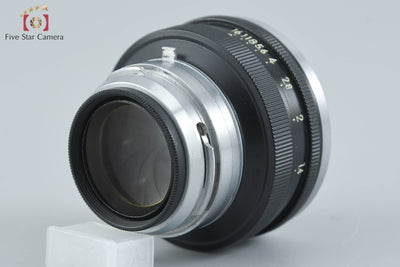 [Used] Nikon NIKKOR-S 50mm f/1.4 Black S-Mount