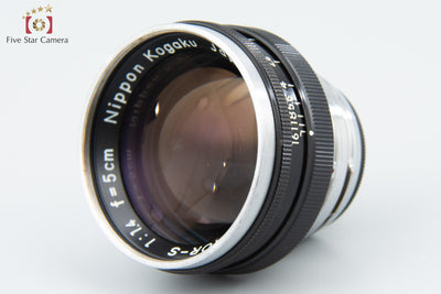 [Used] Nikon Nikkor-S 50mm f/1.4 S Mount