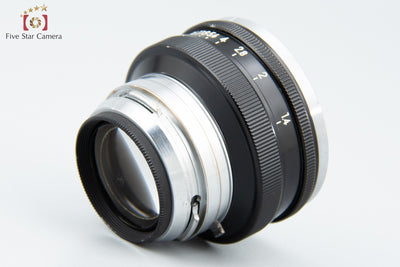 [Used] Nikon Nikkor-S 50mm f/1.4 S Mount