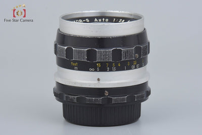 【中古】Nikon ニコン NIKKOR-S Auto 35mm f/2.8