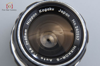 【中古】Nikon ニコン NIKKOR-S Auto 35mm f/2.8