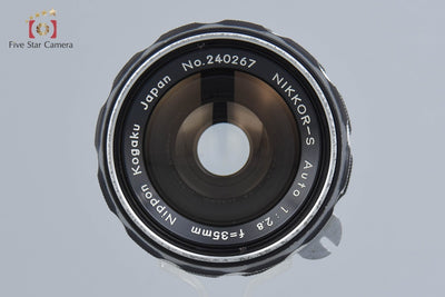 【中古】Nikon ニコン NIKKOR-S Auto 35mm f/2.8