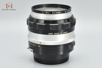 [Used] Nikon NIKKOR-S Auto 50mm f/1.4