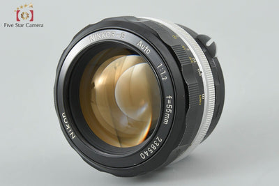 [Used] Nikon NIKKOR-S Auto 55mm f/1.2