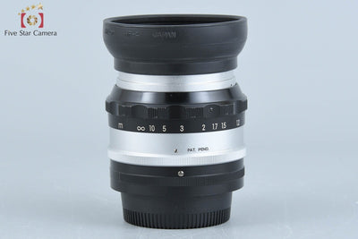 [Used] Nikon NIKKOR-S Auto 58mm f/1.4