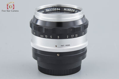 [Used] Nikon NIKKOR-S Auto 58mm f/1.4