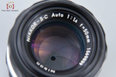[Used] Nikon Nikkor-S.C Auto 50mm f/1.4