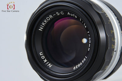 [Used] Nikon Nikkor-S.C Auto 50mm f/1.4