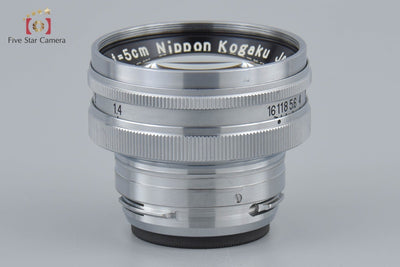 [Used] Nikon NIKKOR-S.C 50mm f/1.4 Nikon S mount