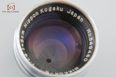 【中古】Nikon ニコン NIKKOR-S.C 50mm f/1.4 ニコンSマウント