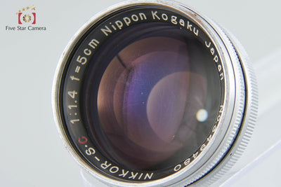 【中古】Nikon ニコン NIKKOR-S.C 50mm f/1.4 ニコンSマウント