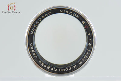 【中古】Nikon ニコン NIKKOR-S.C 50mm f/1.4 ニコンSマウント
