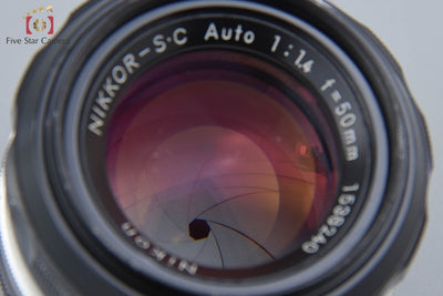 【中古】Nikon ニコン NIKKOR-S.C Auto 50mm f/1.4