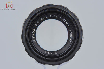 【中古】Nikon ニコン NIKKOR-S.C Auto 50mm f/1.4
