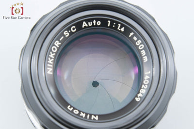[Used] Nikon Nikkor-S.C Auto 50mm f/1.4