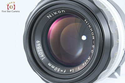 [Used] Nikon Nikkor-S.C Auto 50mm f/1.4